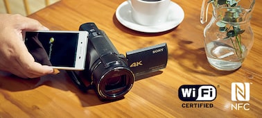 Picture of AX40 4K Handycam® with Exmor R™ CMOS sensor