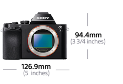 Picture of α7 E-mount Camera with Full Frame Sensor