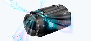 Picture of AX40 4K Handycam® with Exmor R™ CMOS sensor