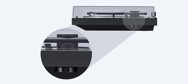 Picture of Turntable with BLUETOOTH® connectivity